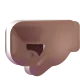 left-facing fist: medium-dark skin tone Color