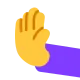 Leftwards Pushing Hand Flat