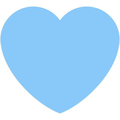 Light Blue Heart