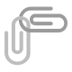Linked Paperclips Flat