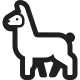 Llama High Contrast