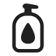 Lotion Bottle High Contrast