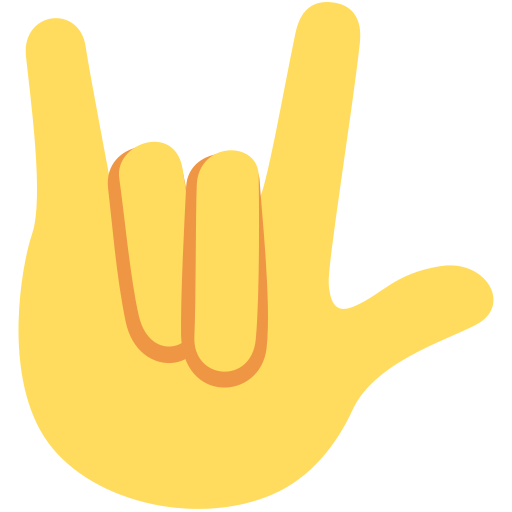 I Love You Hand Sign Discord Emoji