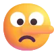 Lying Face Color