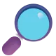 Right-Pointing Magnifying Glass Color