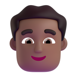 man astronaut: medium-dark skin tone 3D