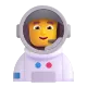 Man Astronaut Color