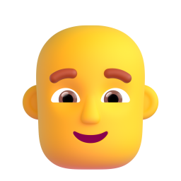 Man: Bald 3D