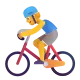 Man Biking Color