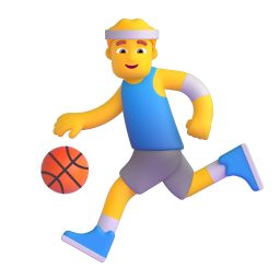 Man Bouncing Ball 3D