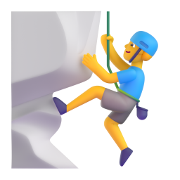 Man Climbing 3D