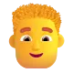 Man: Curly Hair Color