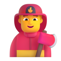 Man Firefighter 3D