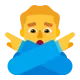 Man Gesturing No Flat