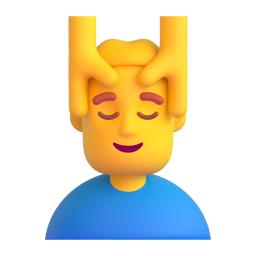 Man Getting Massage 3D
