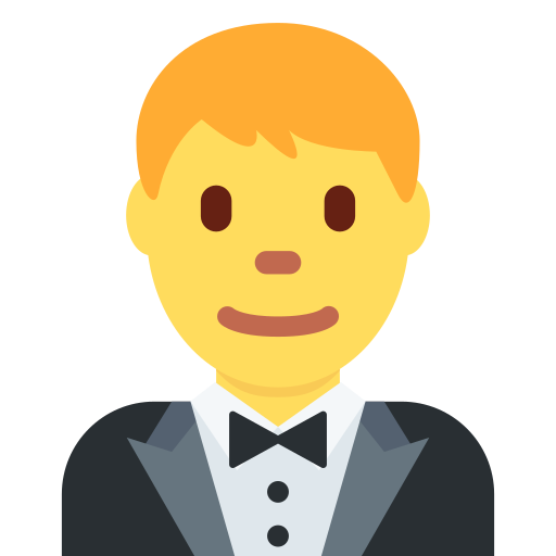 Man in Tuxedo Discord Emoji