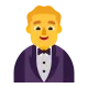 Man in Tuxedo Flat