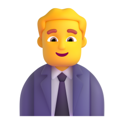Man Office Worker 3D