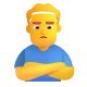 Man Pouting Color