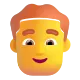 Man: Red Hair Color