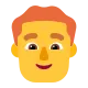 Man: Red Hair Flat