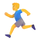 Man Running Color