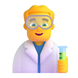 Man Scientist 3D
