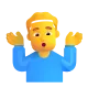 Man Shrugging Color