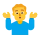 Man Shrugging Flat