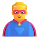 Man Superhero Color