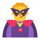 Man Supervillain Flat