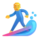 Man Surfing Color