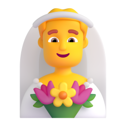Man with Veil 3D