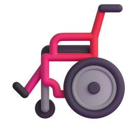 Manual Wheelchair 3D