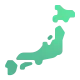 Silhouette of Japan Color