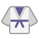 Martial Arts Uniform Flat
