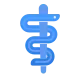 Staff of Aesculapius Color