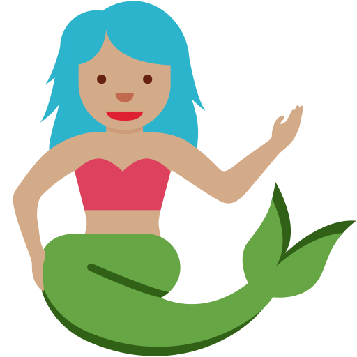Mermaid Medium Skin Tone