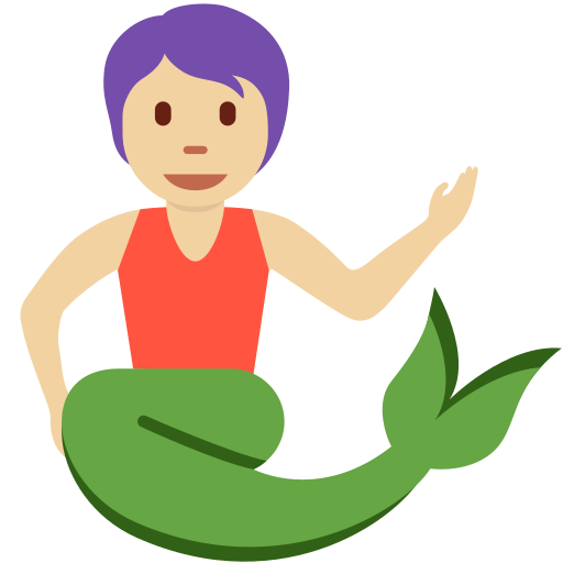 Merperson Medium Light Skin Tone