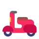 Motor Scooter Flat