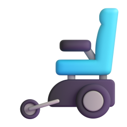 Motorized Wheelchair 3D