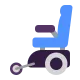 Motorized Wheelchair Flat