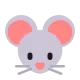 Mouse Face Flat