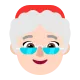 Mrs. Claus: medium-light skin tone Flat