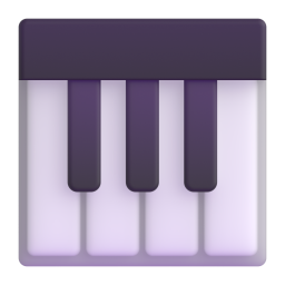 Musical Keyboard 3D