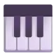 Musical Keyboard Color