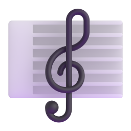 Musical Score 3D