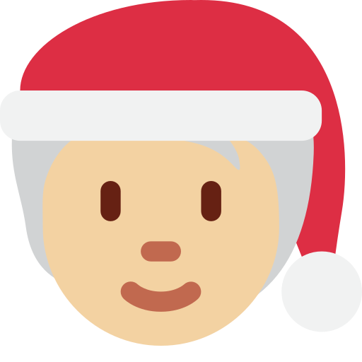 Mx Claus Medium Light Skin Tone