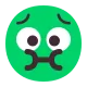 Nauseated Face Flat
