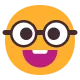 Nerd Face Flat